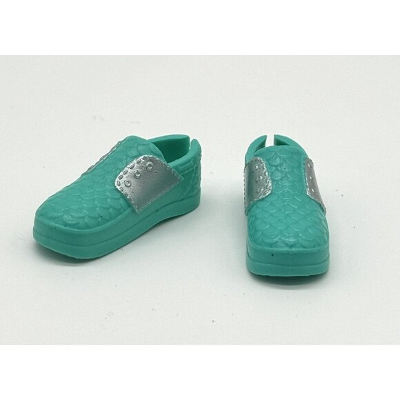 Monster High Shriekwrecked Gillington Gil Webber Aqua Teal Shoes - Picture 1 of 3